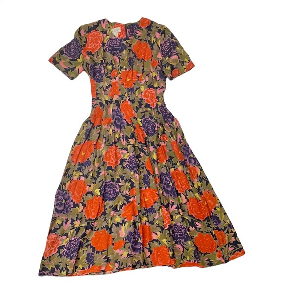 Casual Corner Dresses Vintage Casual Corner Floral Dress Poshmark